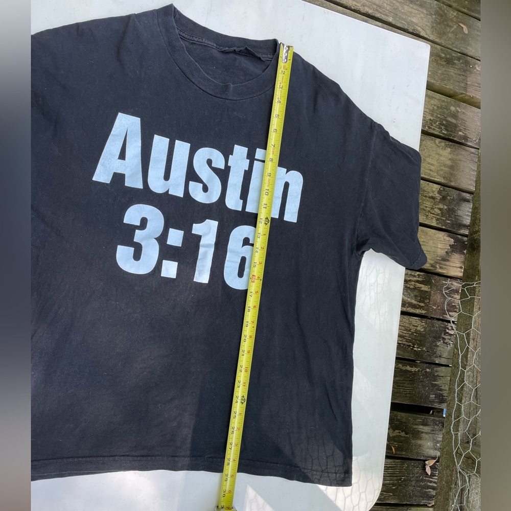 Rare Vintage Stone Cold Steve Austin 3:16 Shirt Wwf W… - Gem